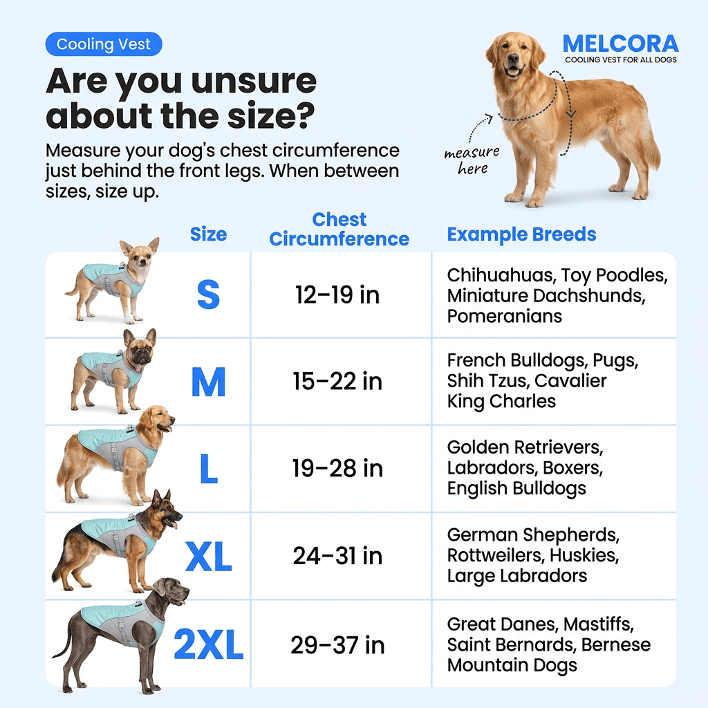 Dog Cooling Vest - Melcora